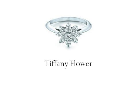 tiffany flower engagement ring replica|tiffany and co necklace.